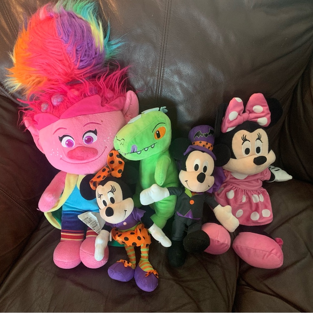 Colorful Plush Toy Set for Kids